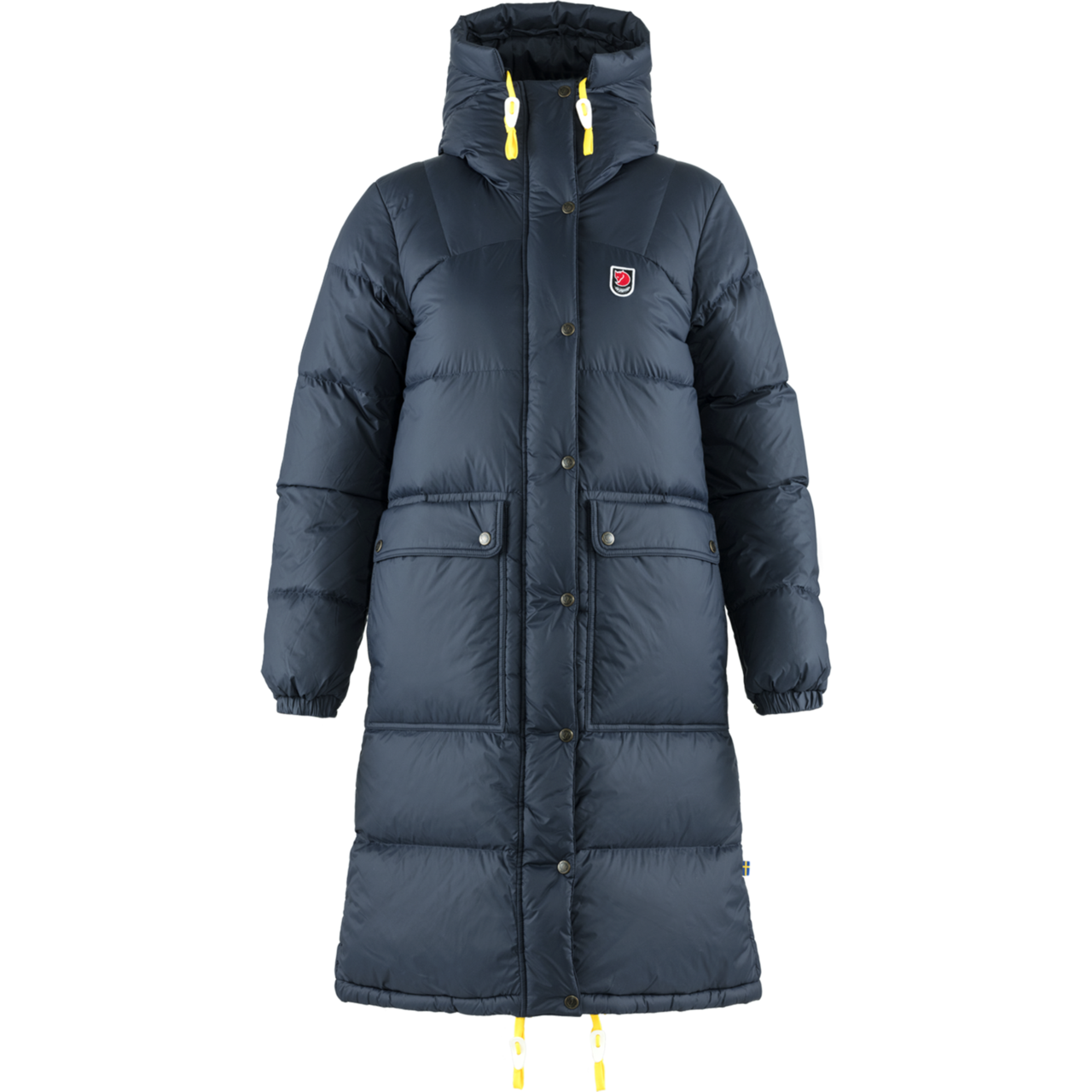 Fjällräven Expedition lang dun parka W. (Navy, S)
