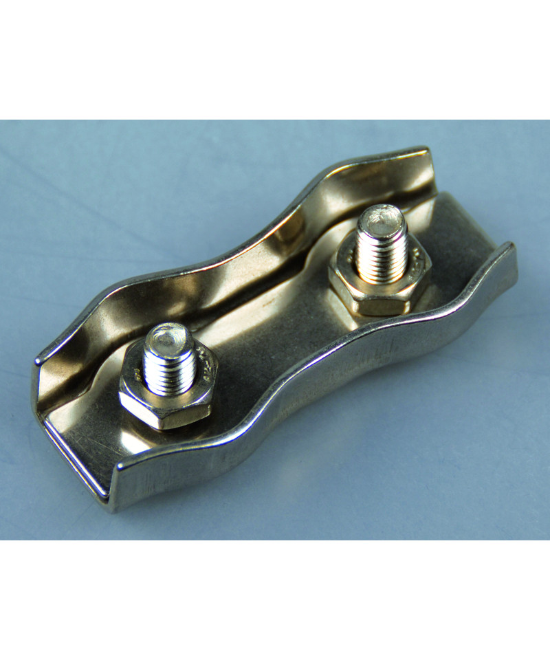 Forbinder Til Polytråd 1-3 mm - 10 stk. Rustfri