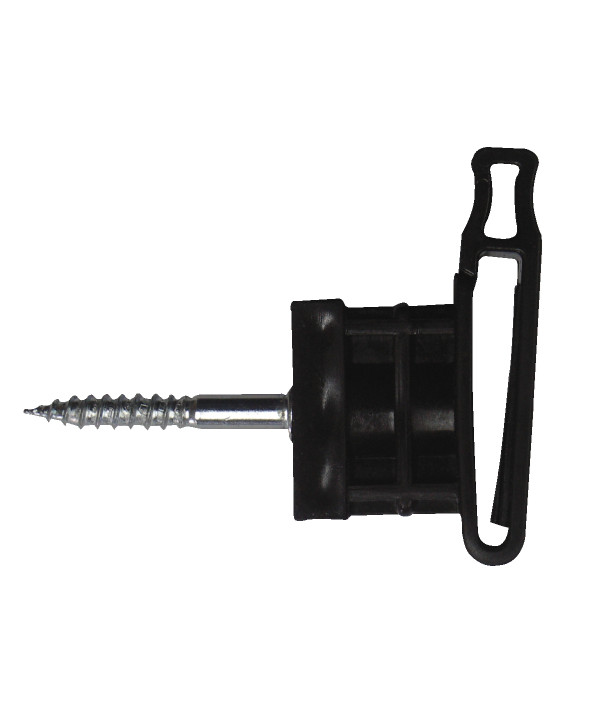 Equistop I-40 tapeisolatorer m/ træskrue - 45 stk.