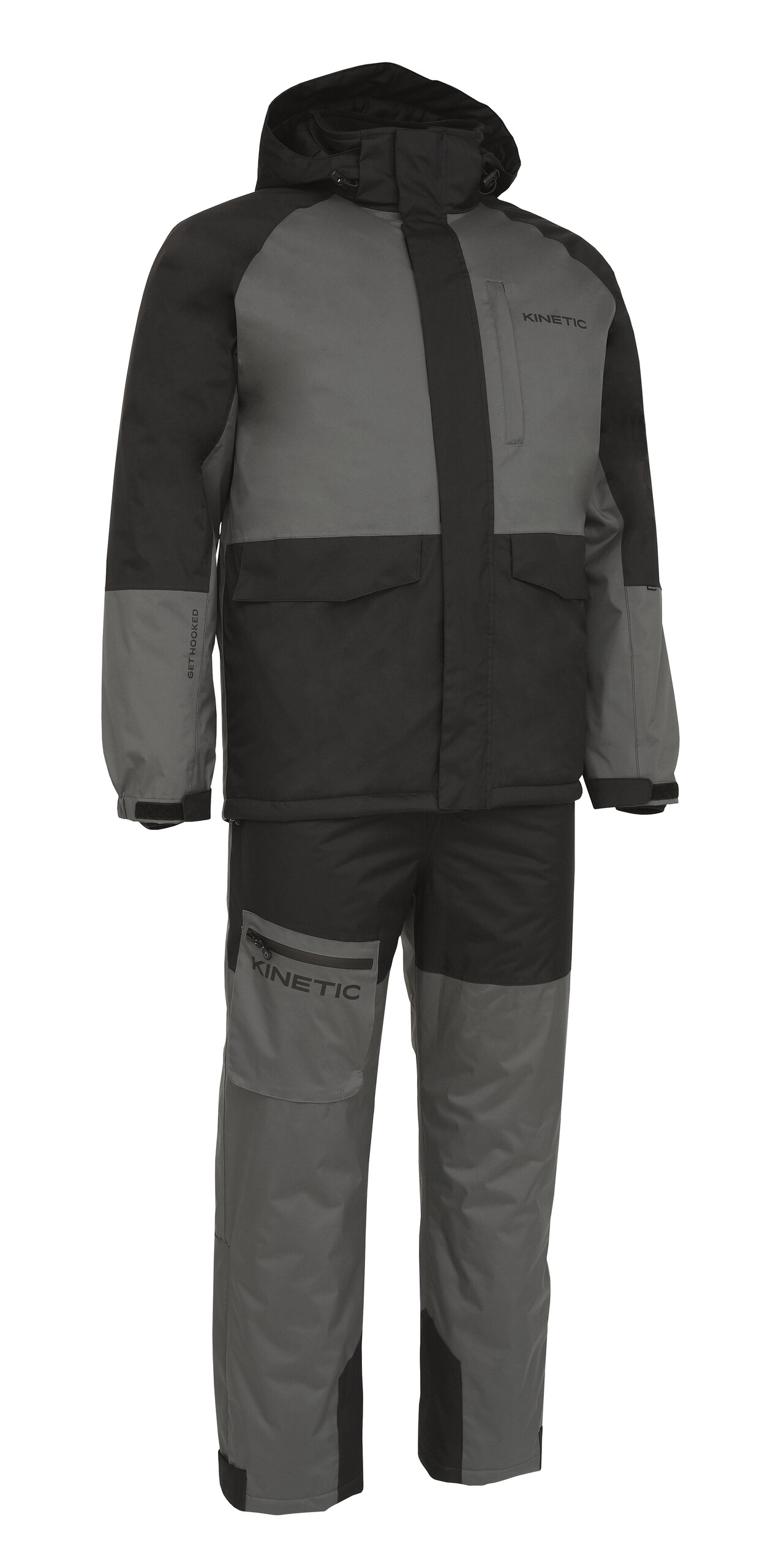 Kinetic Winter Suit sæt (Grey/Black, S)