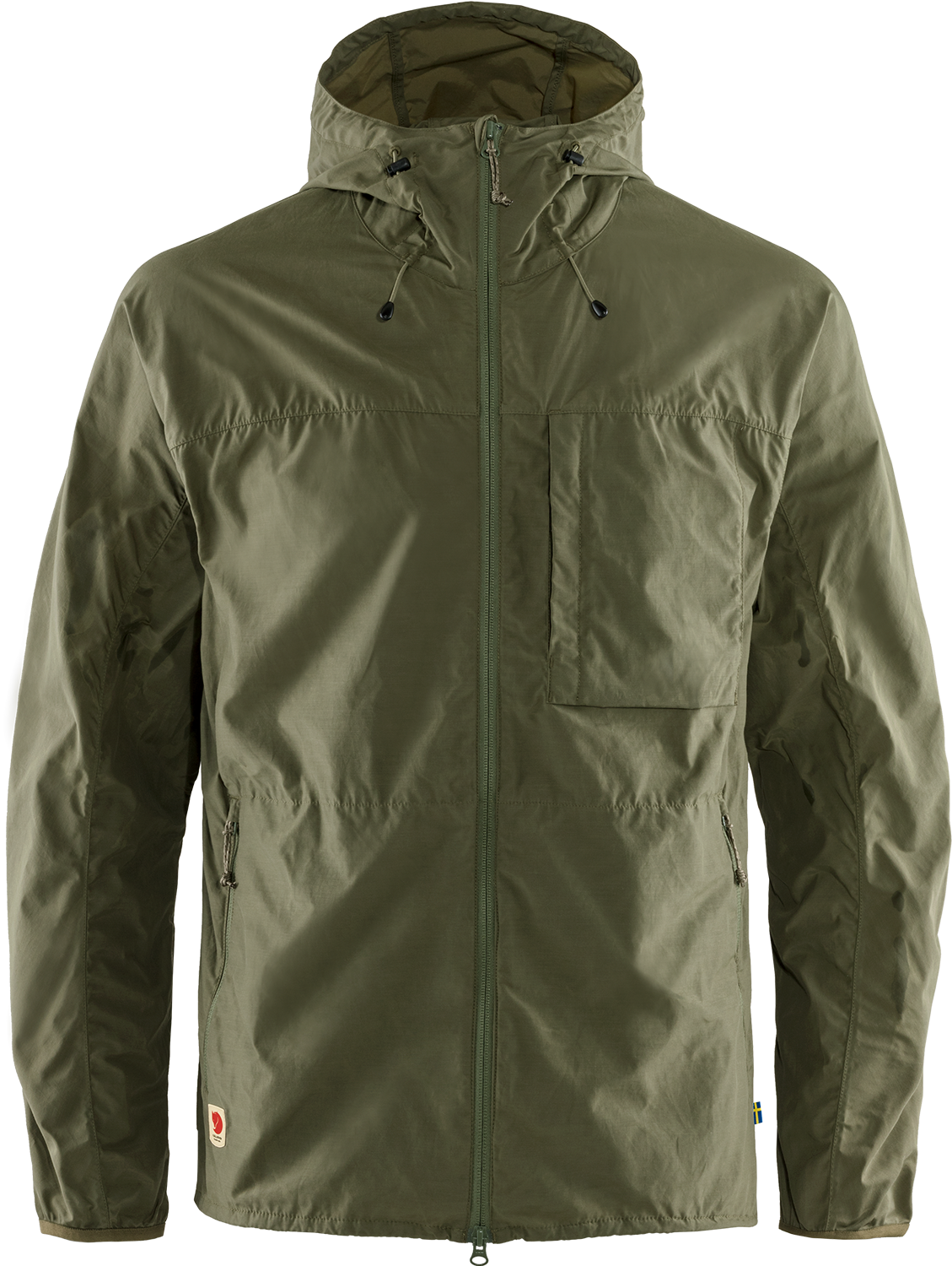 Fjällräven High Coast vindjakke (Deep Forest, L) billede