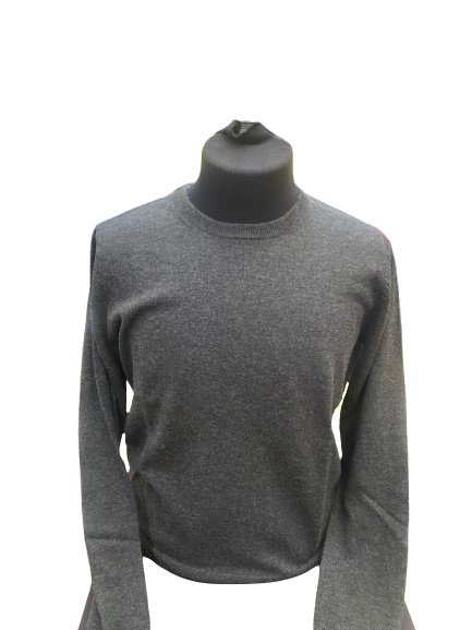 TMN Hunting Irsk Strik O-Hals 100% Lammeuld (Koks, 3XL)