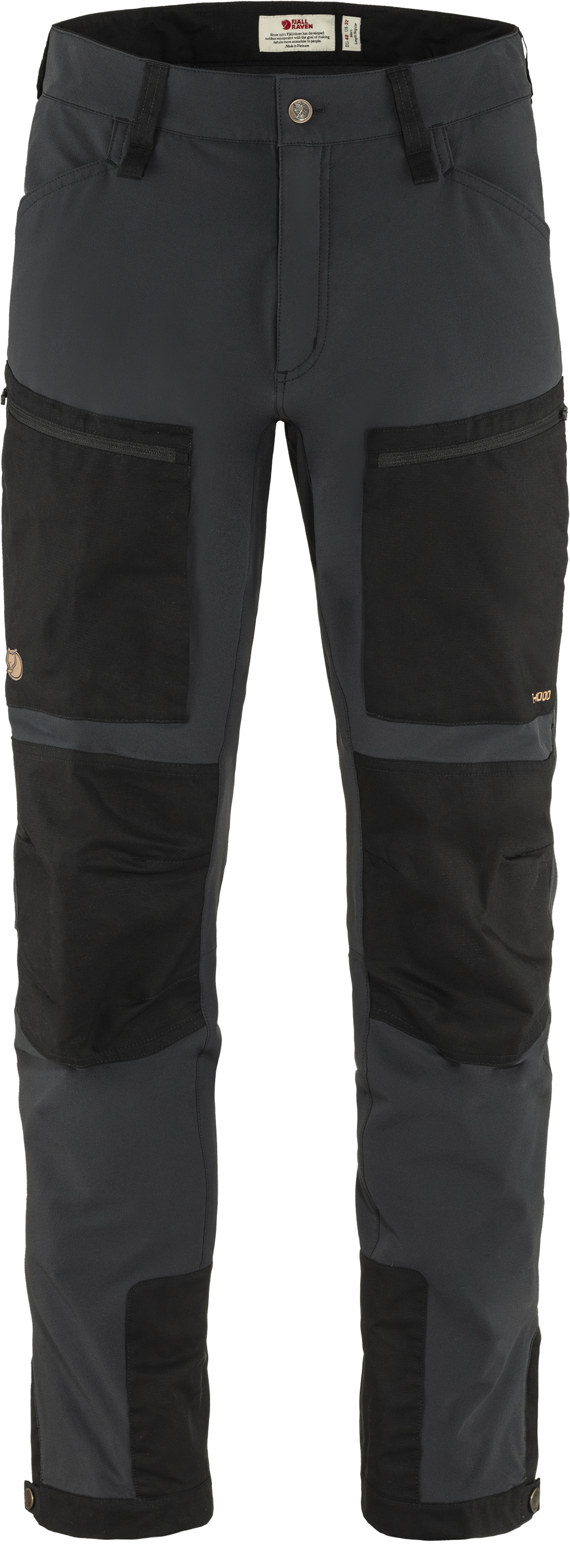 Fjallraven Keb Agile Bukser Black/black 44r