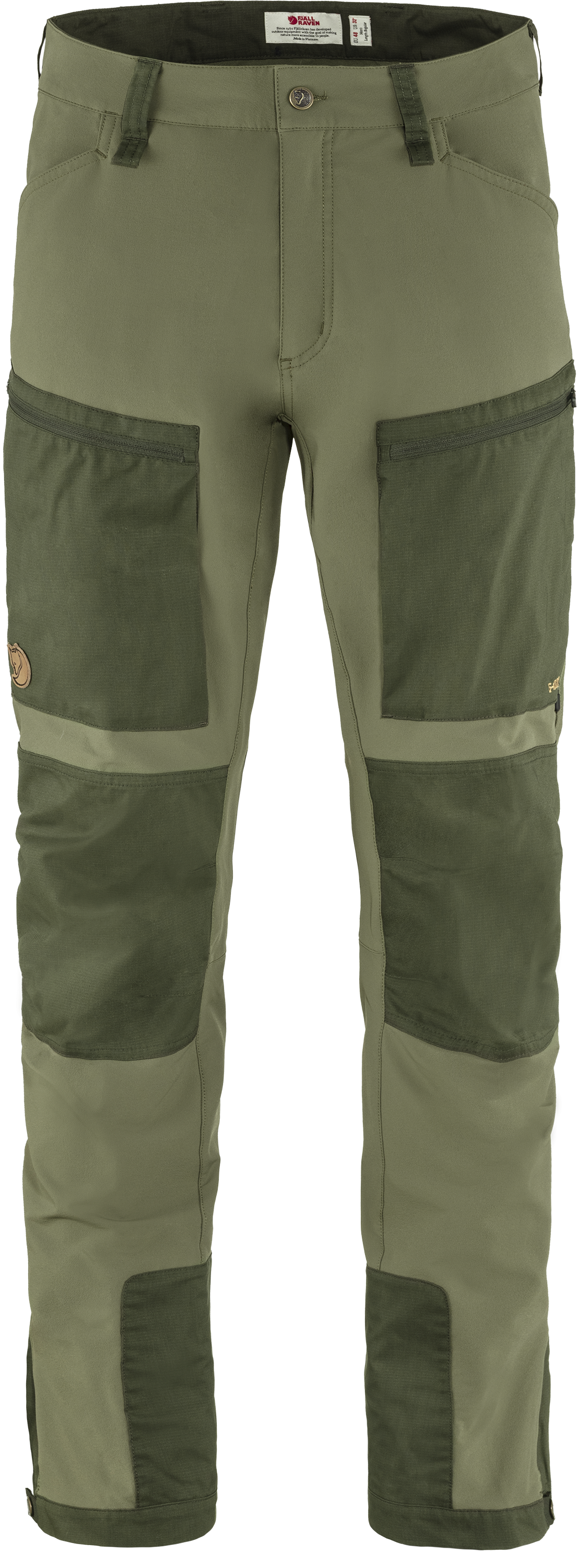 Fjallraven Keb Agile Bukser L. Green/d. Forest 54r