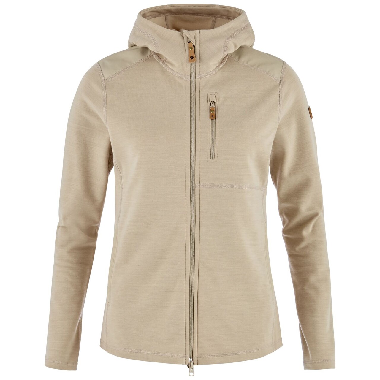 Fjällräven Keb Fleece Hoodie W - Ny model (Fossil, L)