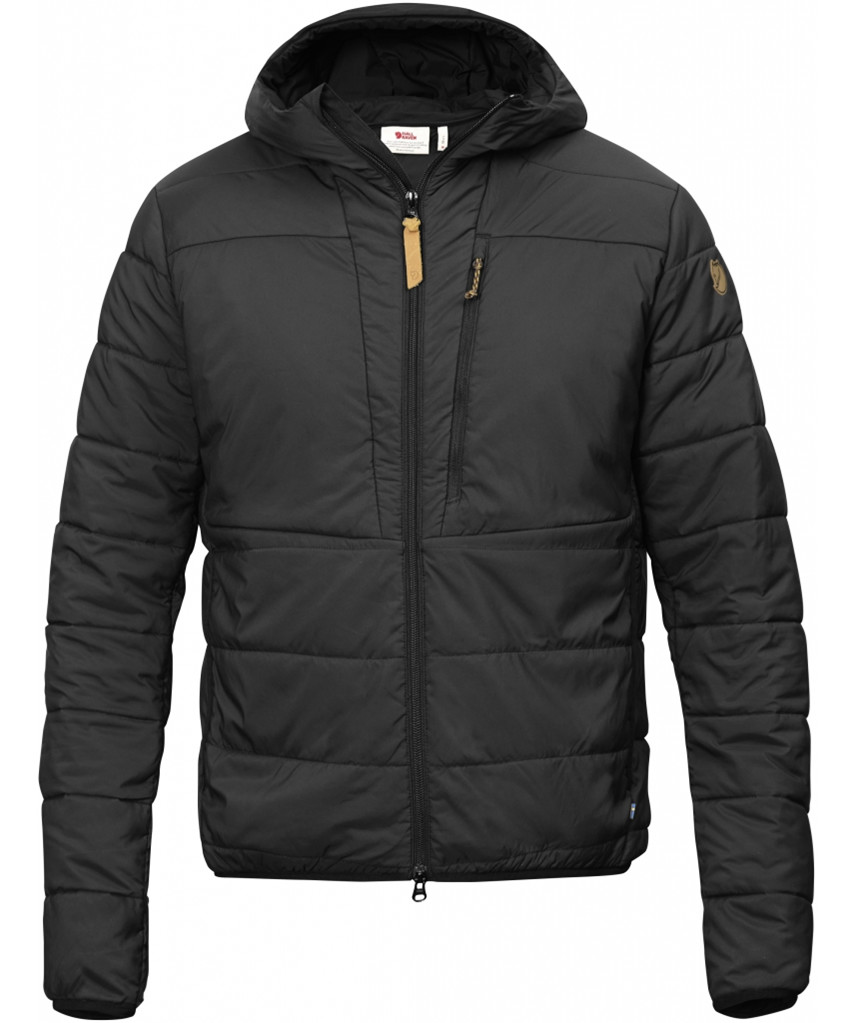 Fjällräven Mens Keb Padded Hoodie (Brun (BLACK OAK/294) Large)