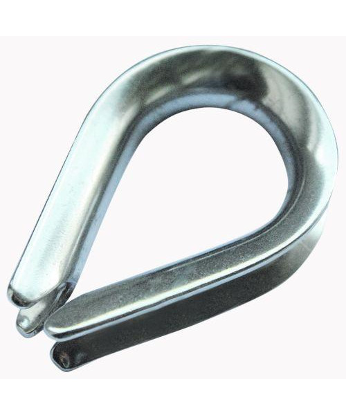 Kovse rustfri 3 mm - 1 stk.