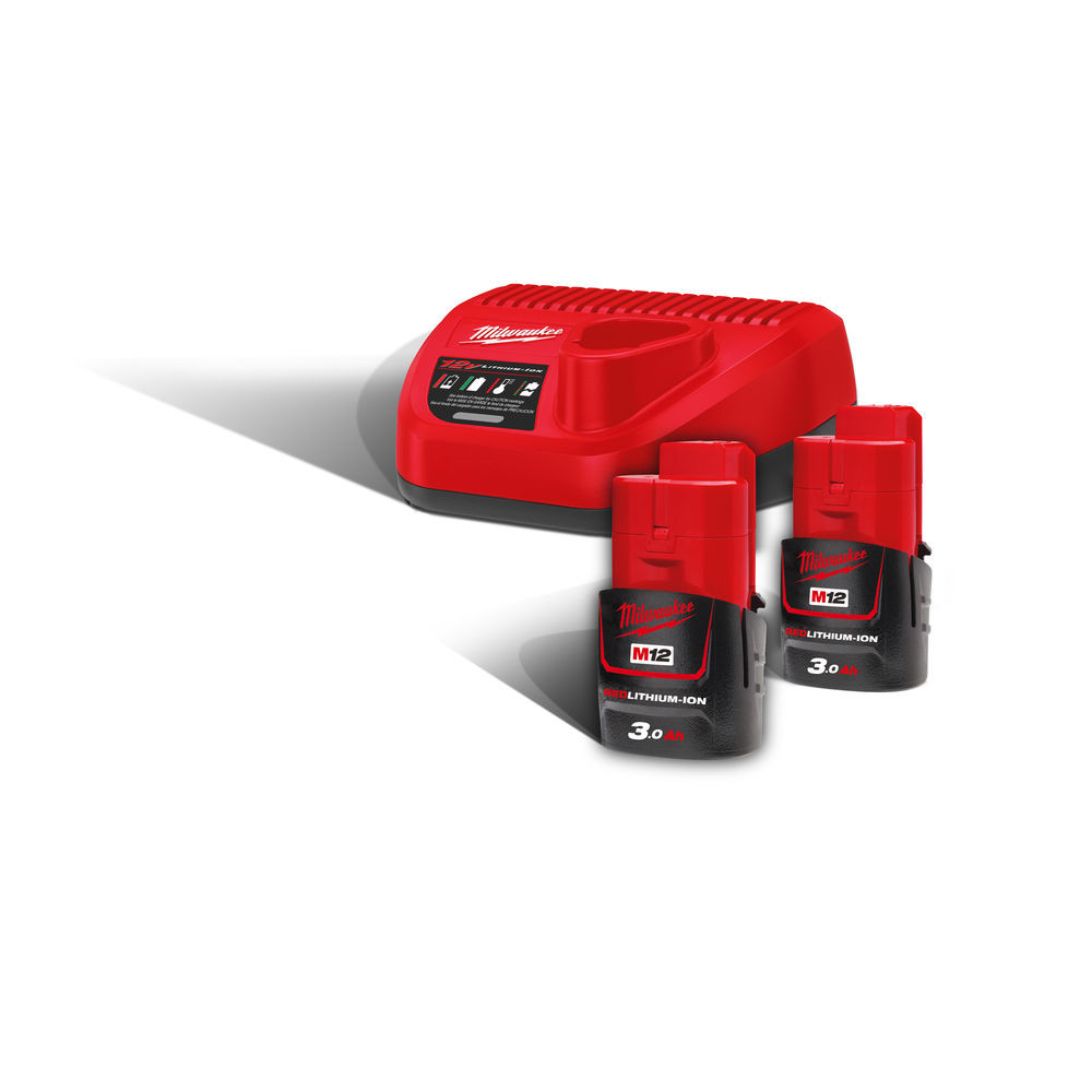 Milwaukee M12 Nrg 302 3 Ah Batterisæt