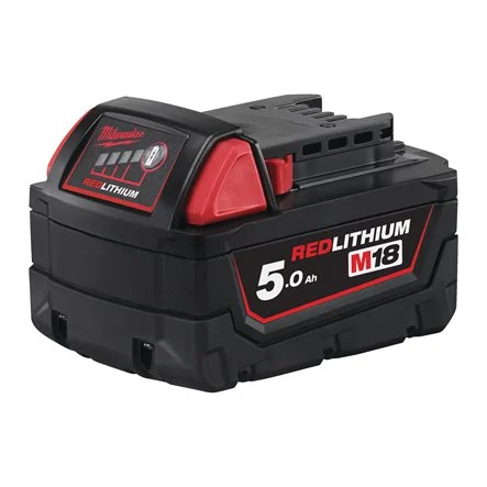 Milwaukee M18 Red Lithium B5 batteri, 18V/5,0 Ah