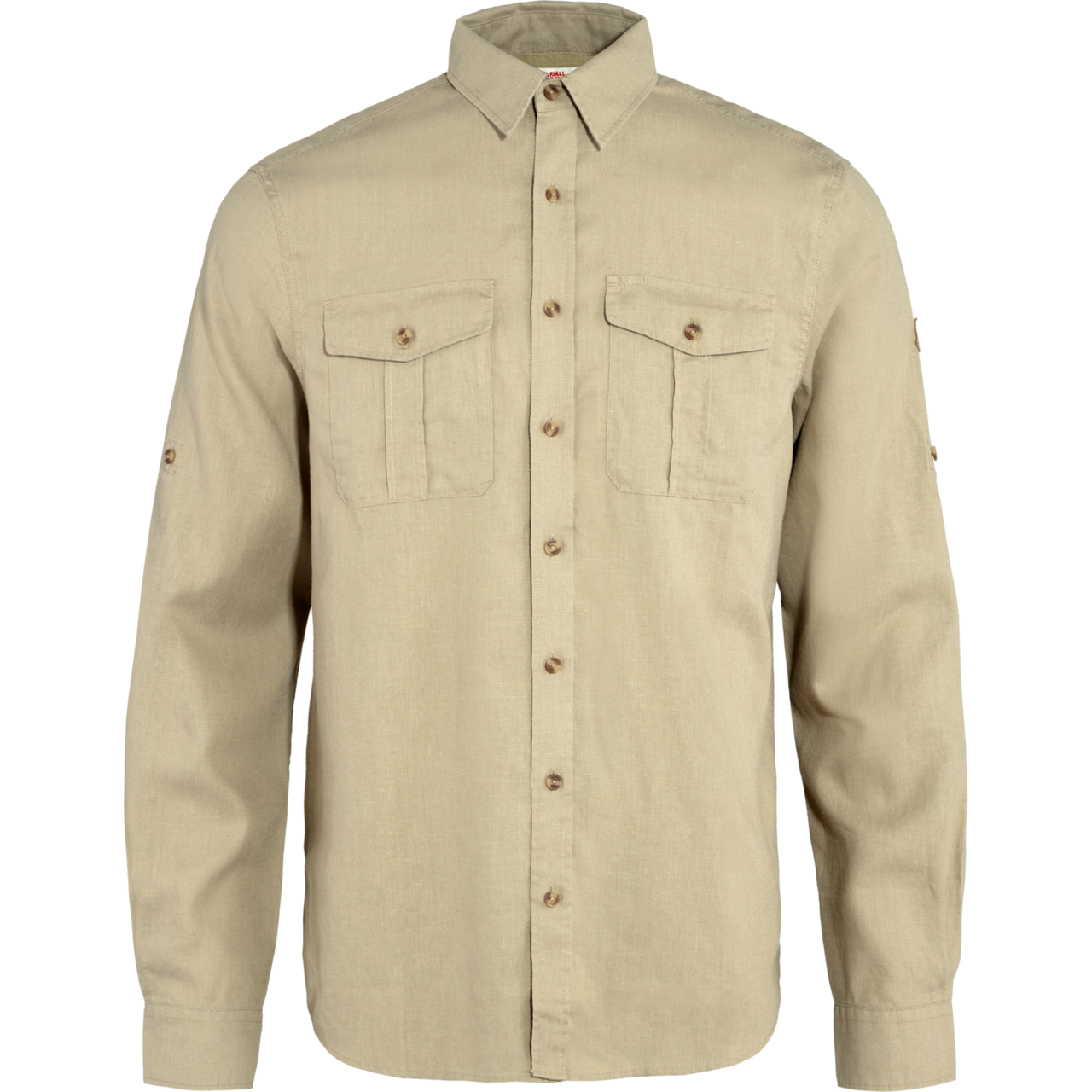 Fjällräven Övik Travel Shirt LS M (Sand Stone, S)