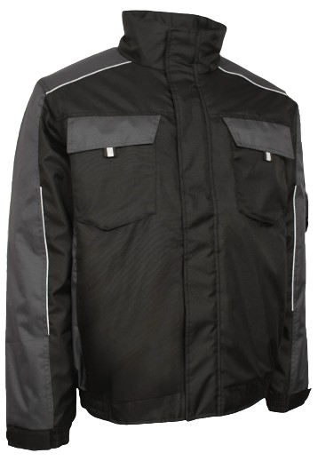 Lyngsøe Pilot Jakke (Sort/Grå, S)