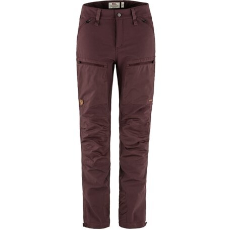 Fjällräven Womens Keb Agile Trousers (Rød (PORT/357) 34)