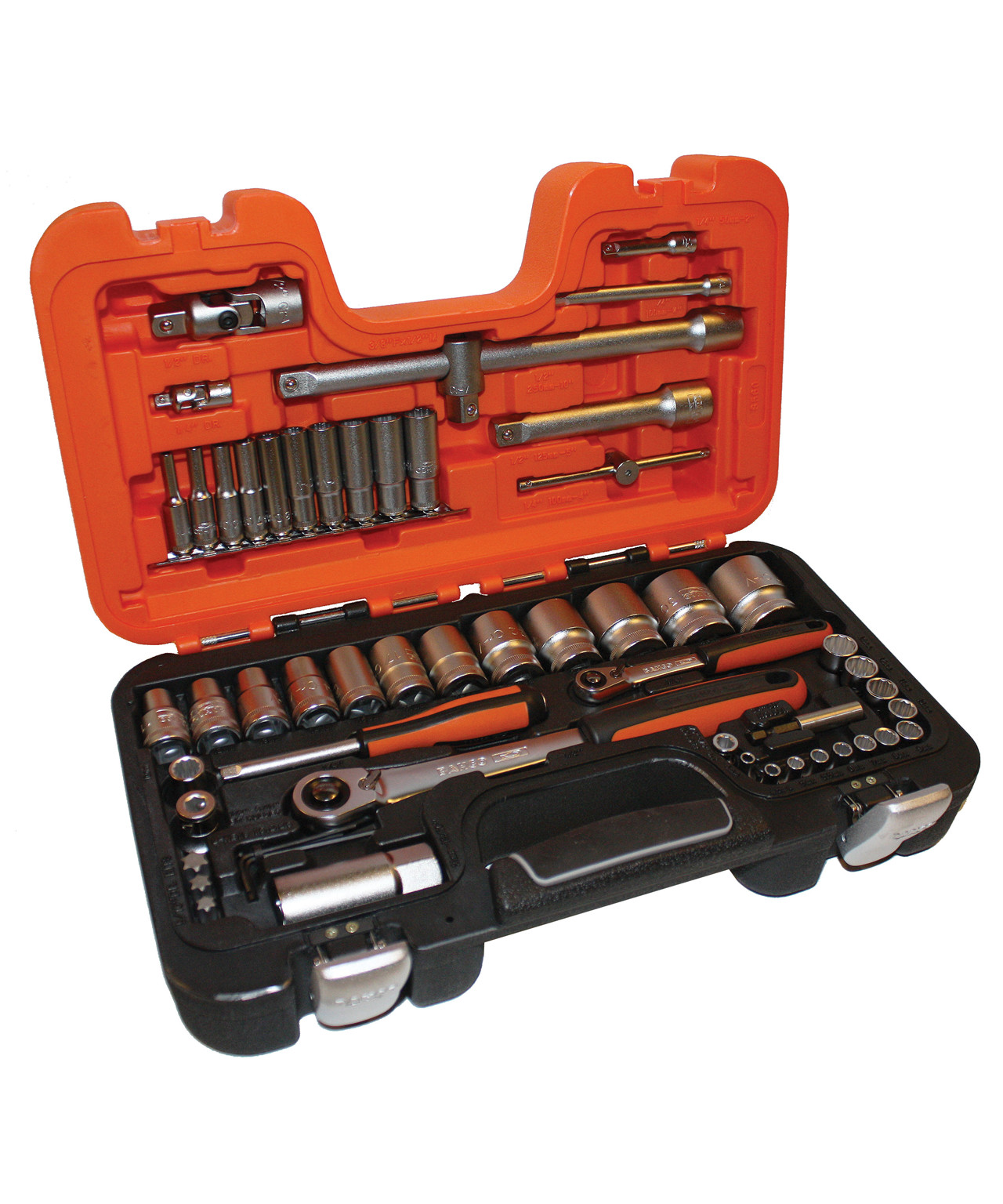 Bahco S560 topnøglesæt 1/4" og 1/2"