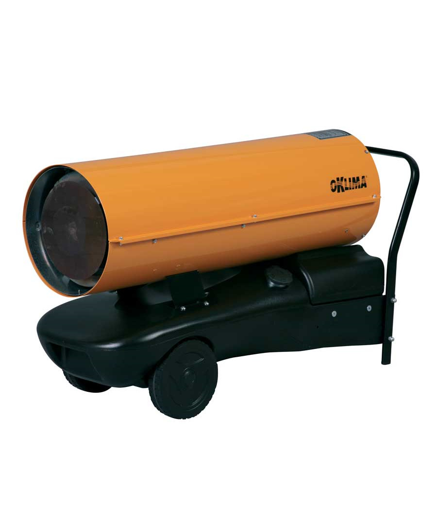 Oklima SD130 varmekanon - direkte fyret uden skorsten