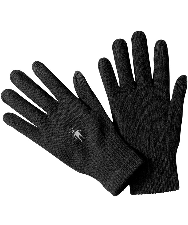 Se Smartwool Liner Glove - strikhandsker (Sort, M) hos Specialbutikken