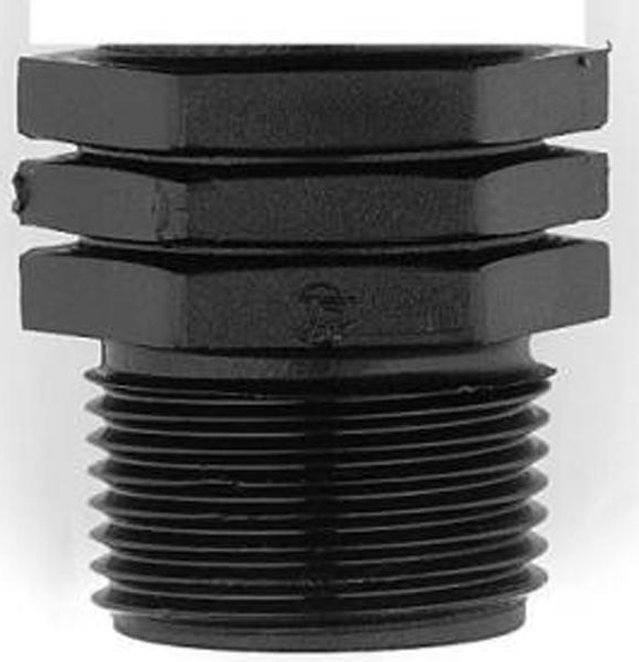 Nippelmuffe til PP rør 2" x 1 ½"