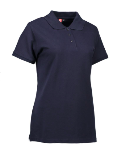ID Dame polo stretch (Navy, 3XL)