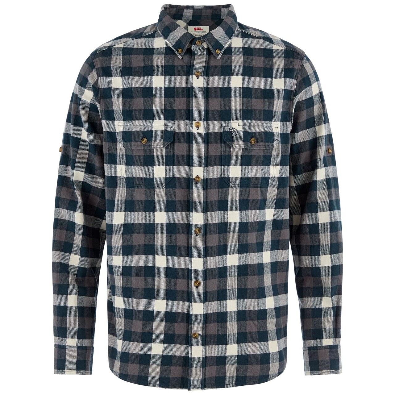 Fjällräven Mens Skog Relaxed Shirt (Blå (DARK NAVY-CHALK WHITE/555-113) Medium)