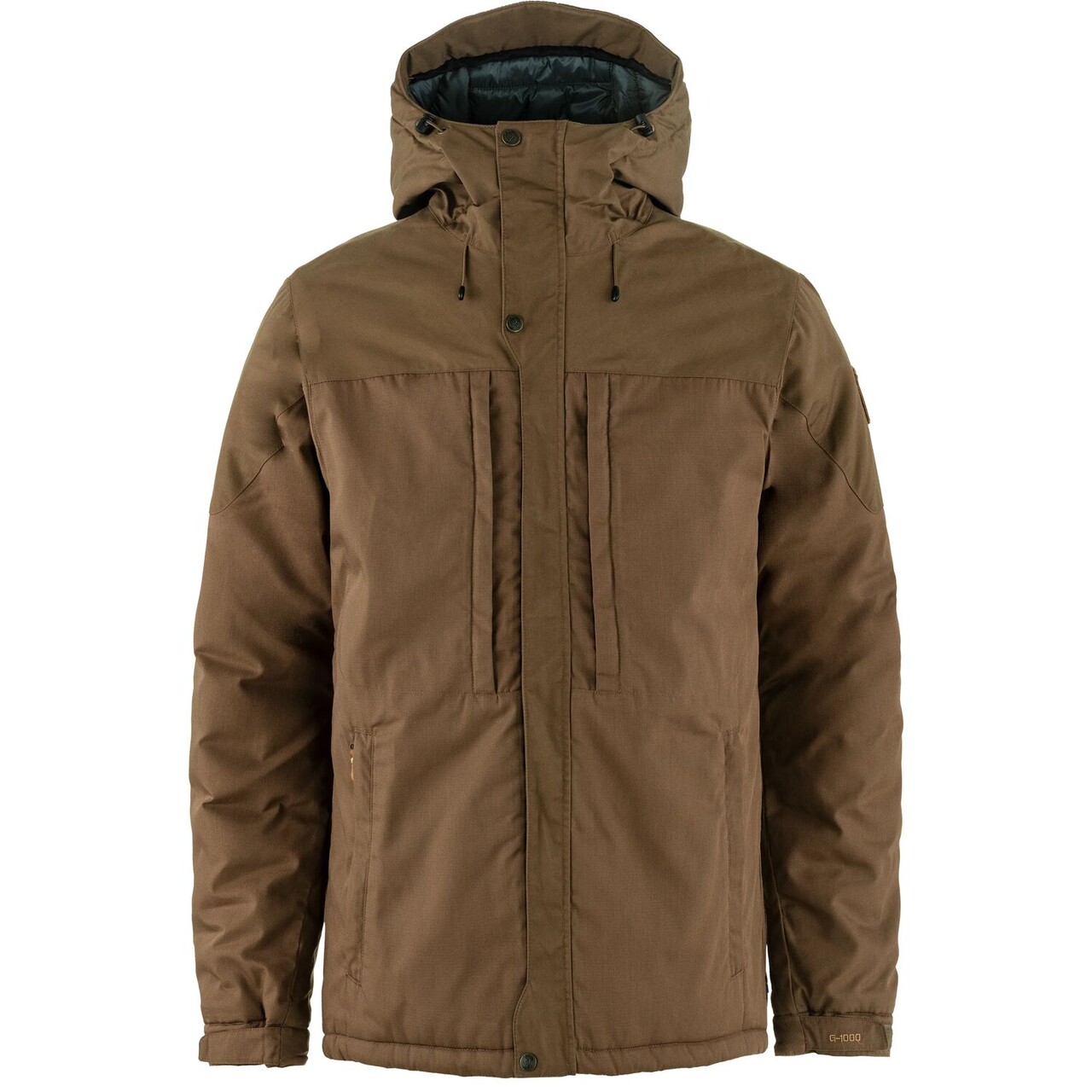 Fjällräven Skogsö Padded Jakke - Herre (Dark Oak, 3XL)