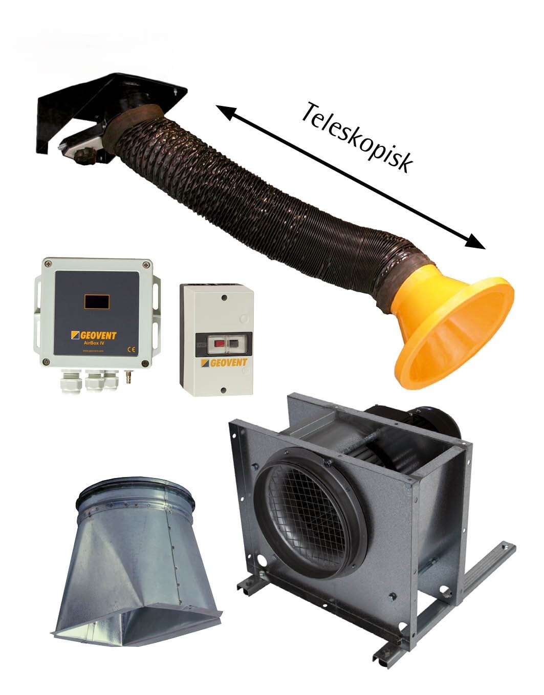Geovent svejs-2 - udsugning til svejserøg