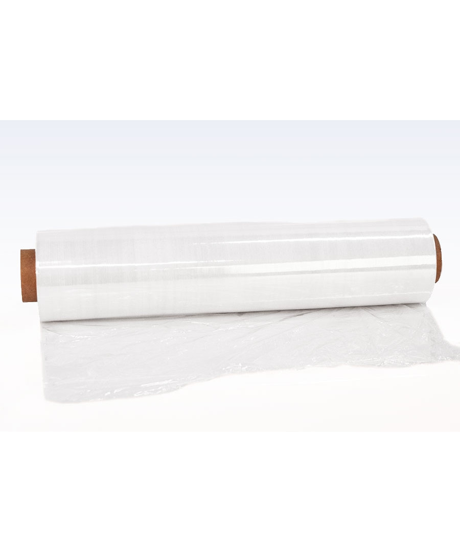 Strækfilm trans 45cmx20myx300m