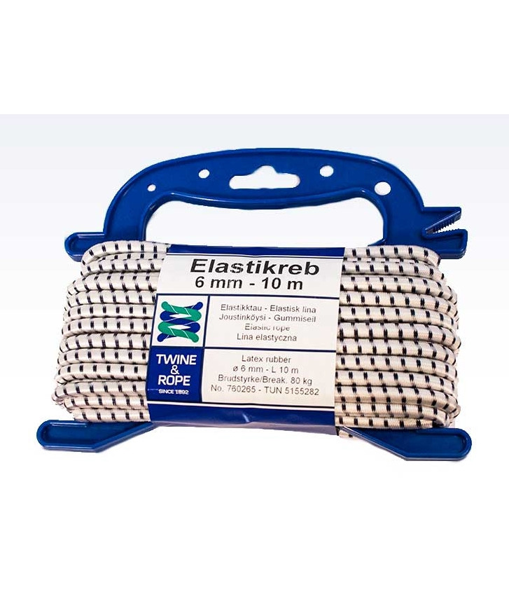 Elastikreb Ø6 mm - 10 meter billede