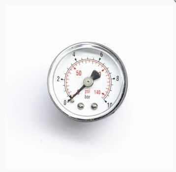 Billede af Manometer Ø50 - 0-10 BAR 1/4" hos Specialbutikken