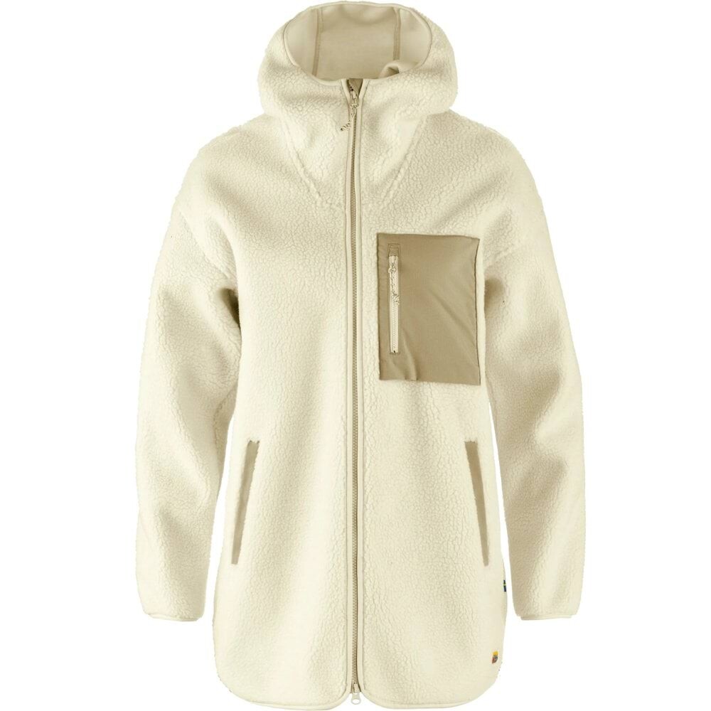 Fjällräven Vardag Pile Fleece Long W (Chalk White, M) billede