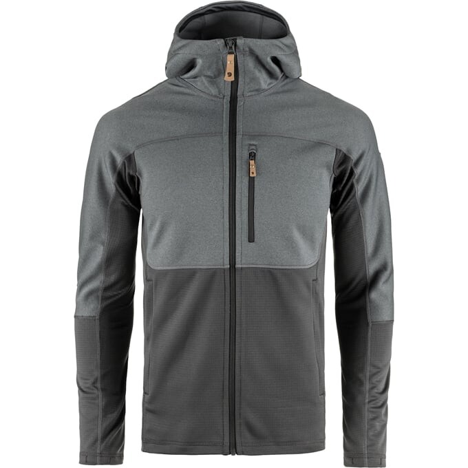 Fjällräven Mens Abisko Trail Fleece (Grå (IRON GREY-GREY/048-020) Large)