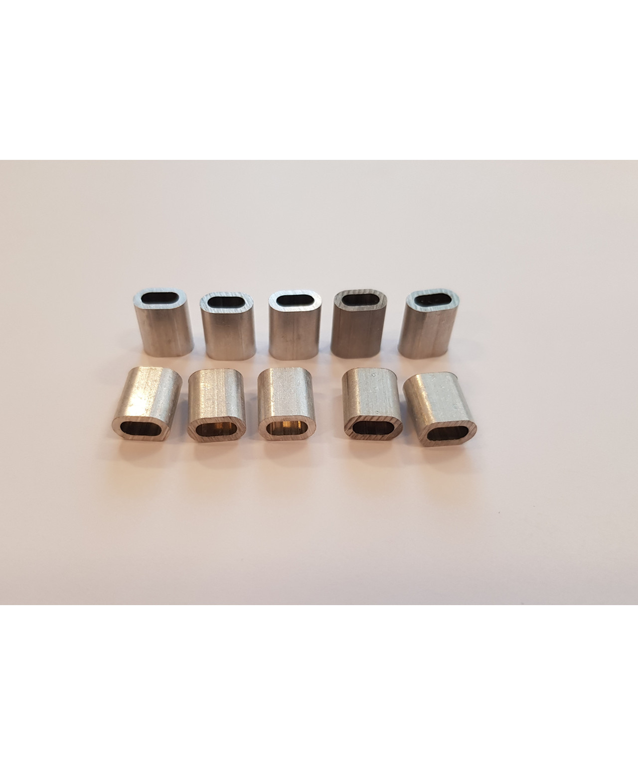 10 Stk Alu Wirelås 2,5 mm