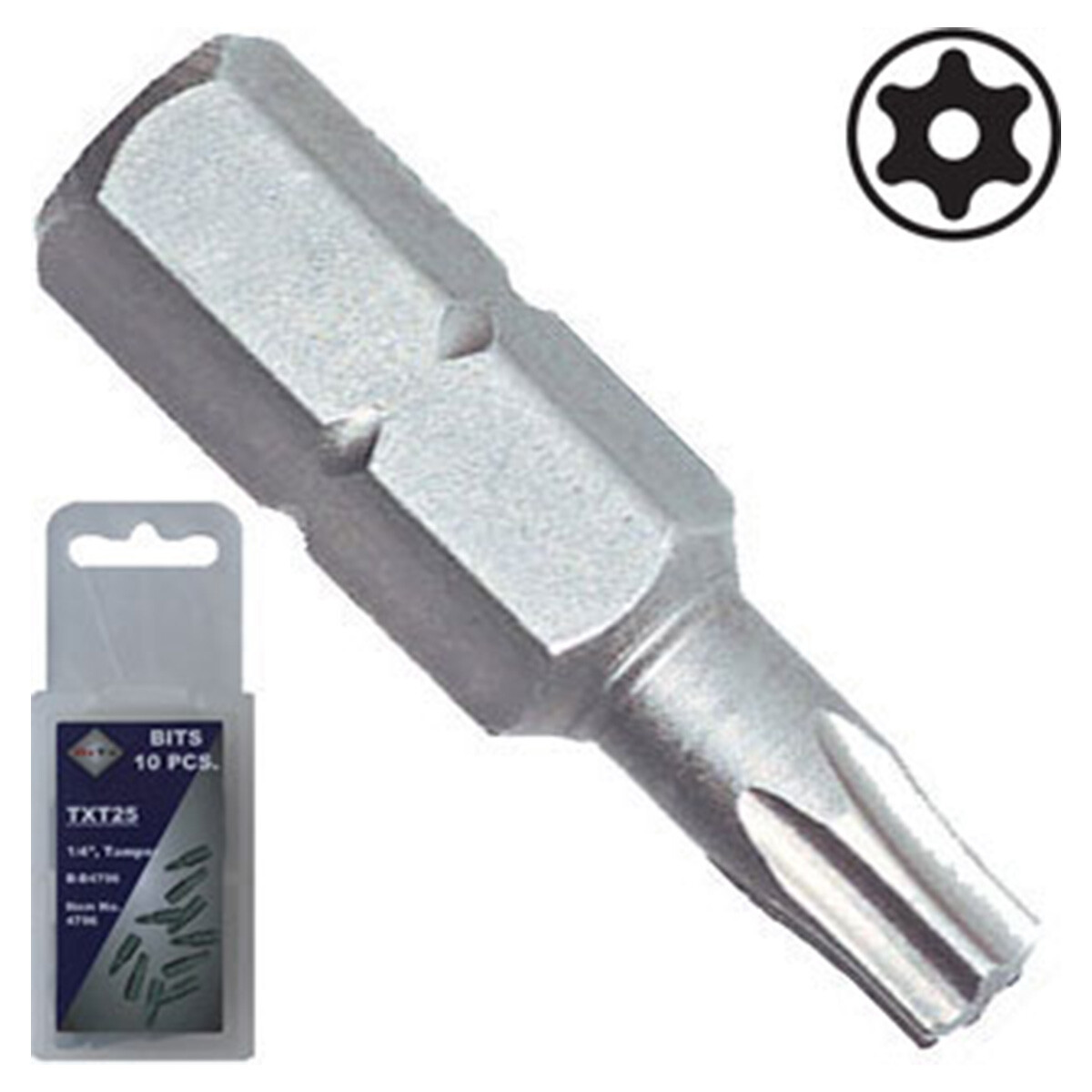 Billede af Bato 1/4" Bits TX27 10 stk. hos Specialbutikken