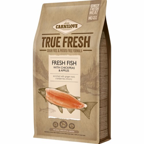Se Carnilove True Fresh Fish på 4 kg hos Specialbutikken