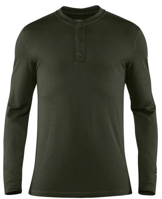 Fjällräven Singi Merino Henley (Deep Forest, 2XL)