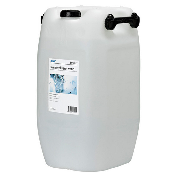 Polar Demineraliseret vand 60 Liter