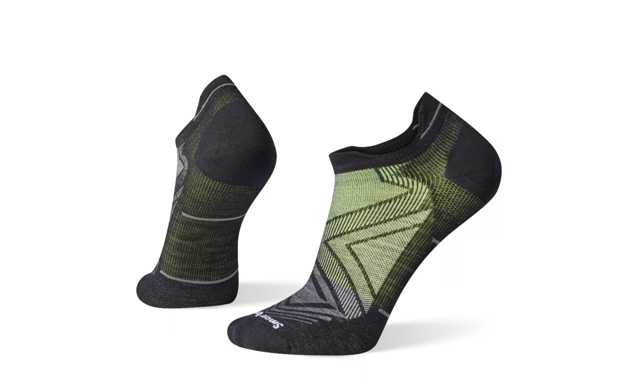 Billede af Smartwool Run Zero Cushion Ankel Sokker (Black, L)