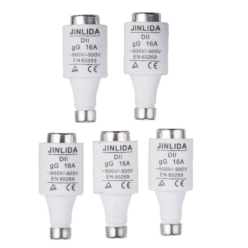 5 Stk 16 AMP. Sikringer