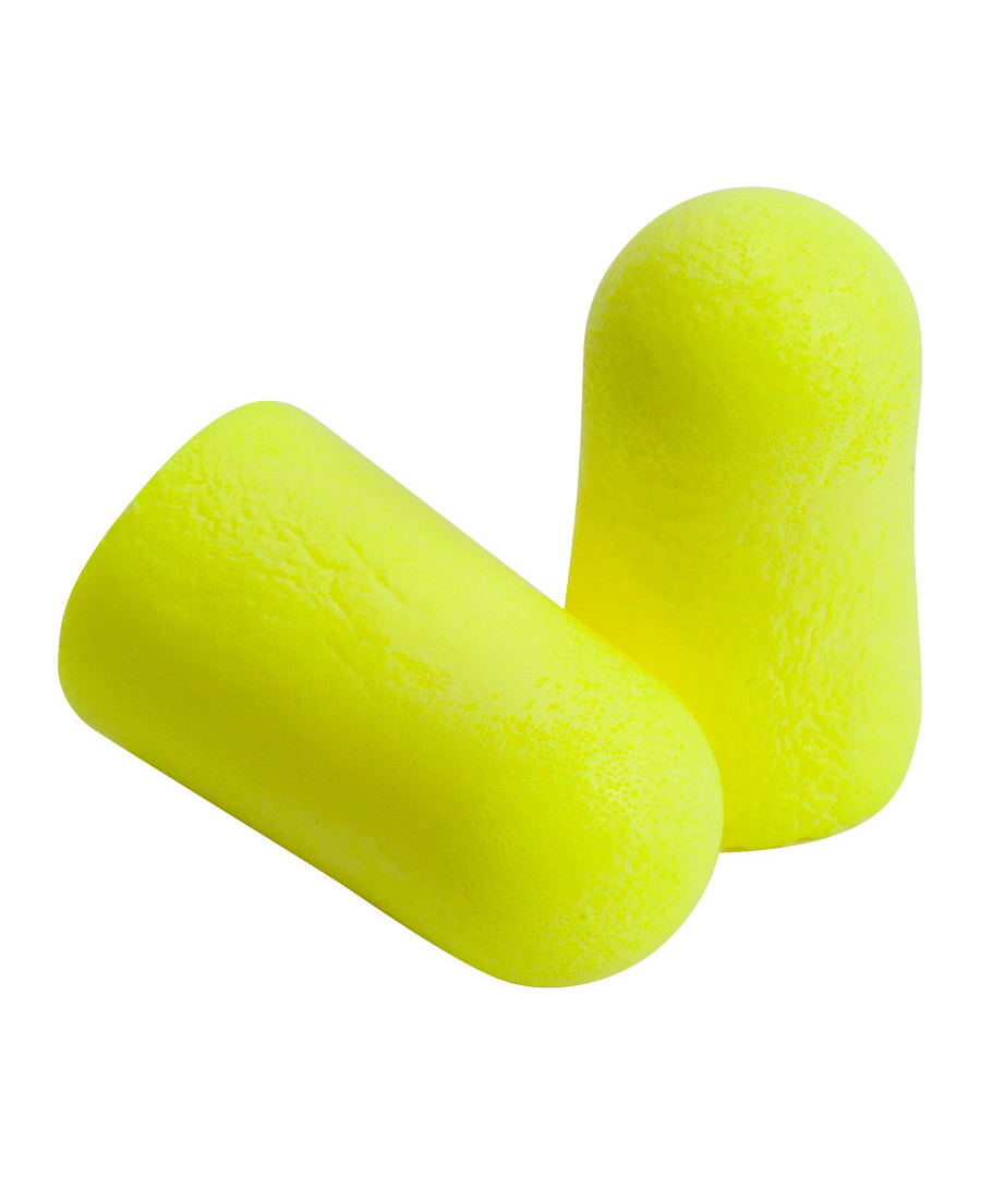 Se 3M E-A-R EARsoft Yellow Neon ørepropper 250 par hos Specialbutikken