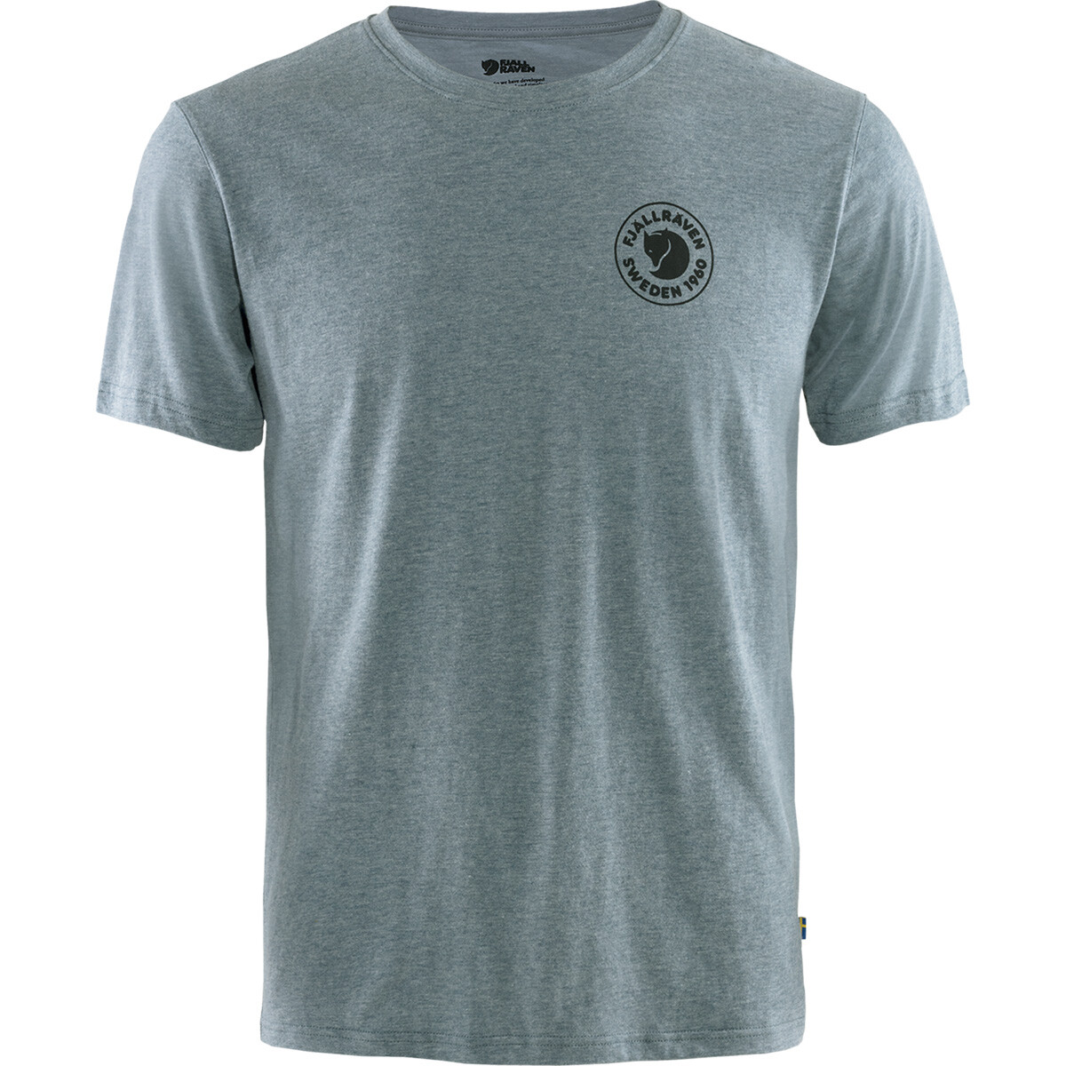 Se Fjällräven 1960 Logo T-shirt (Uncle Blue/Melange, M) hos Specialbutikken