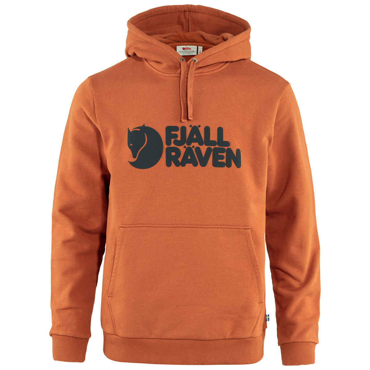Fjallraven Logo Hoodie M Terracotta Brown L