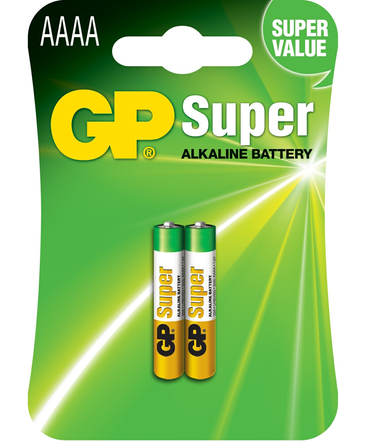 Billede af GP batterier Super Alkaline AAAA/LR8D425 2 stk. hos Specialbutikken