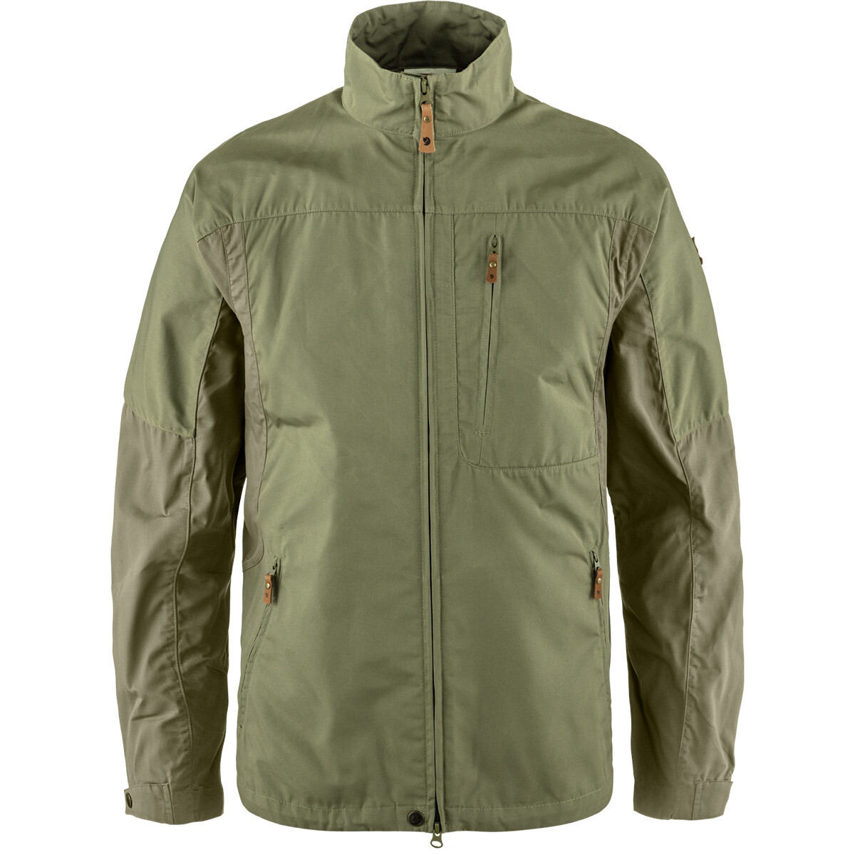 Fjällräven Övik Stencollar Jakke - Herre (Green/Light Olive, L)