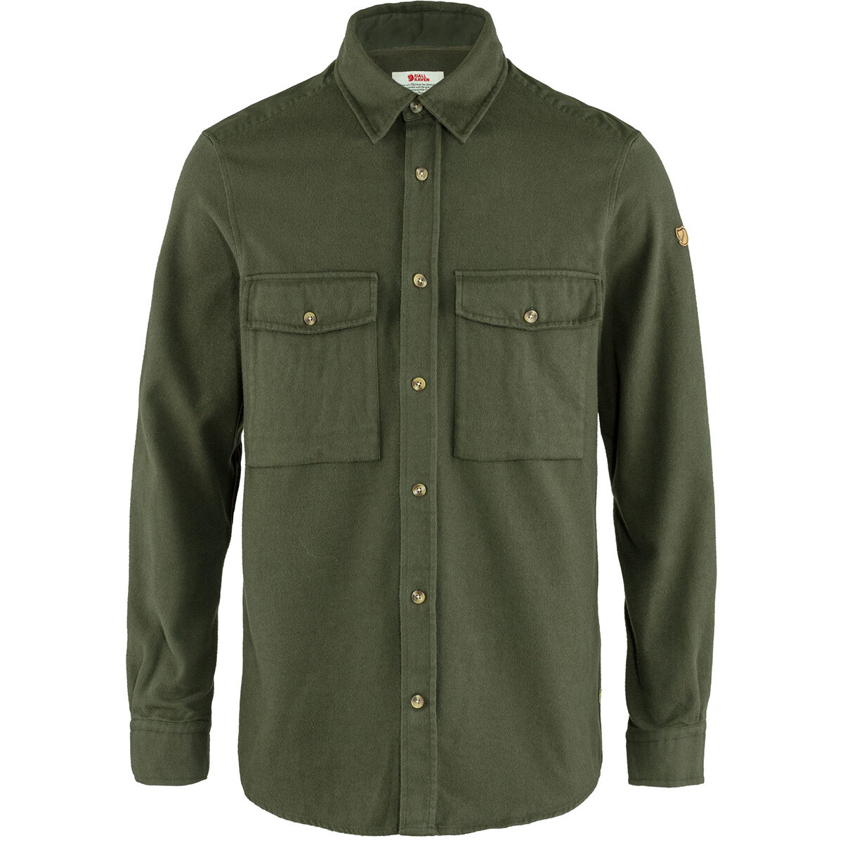 Fjällräven Övik Twill Shirt (Deep Forest/D.Forest, M)