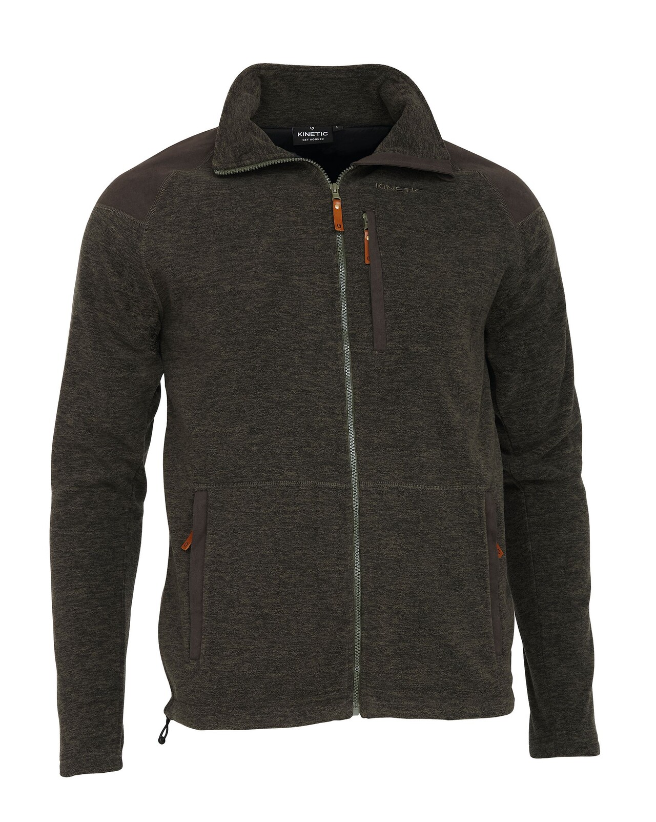 Kinetic Quest Fleece Windstop Jakke Ivy Green Xl