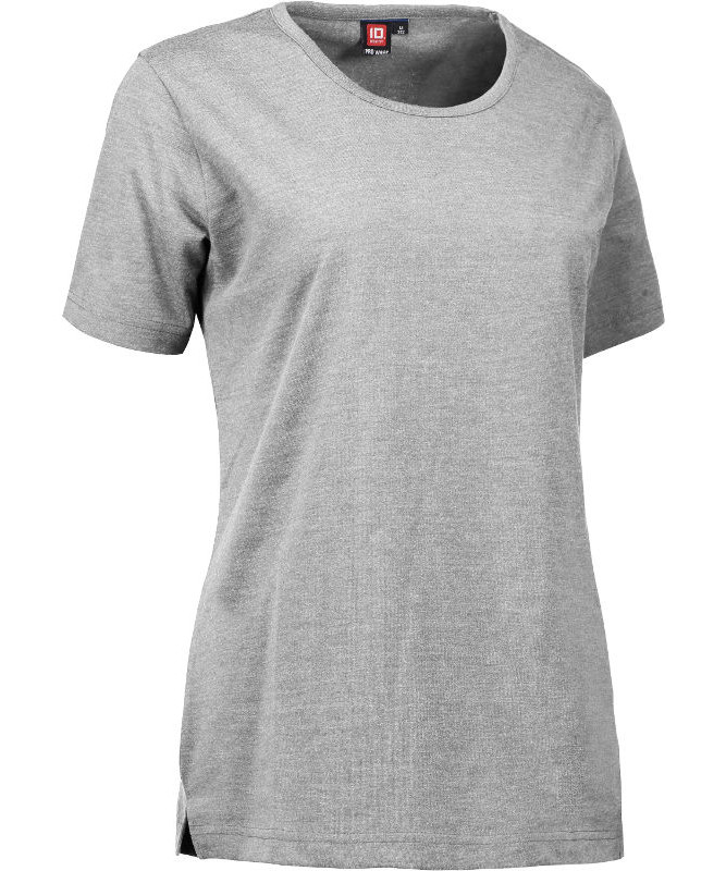 ID Pro Wear T-shirt - dame (Grå Melange, 4XL)