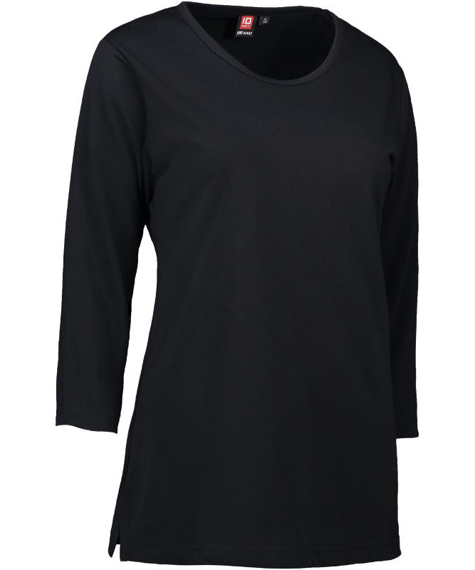 Se ID Pro Wear T-shirt 3/4 arm - dame (Sort, XL) hos Specialbutikken