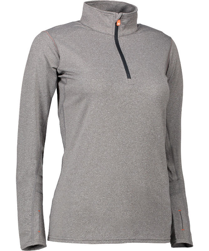 Geyser Warm Trainer Dametrøje Grå Melange