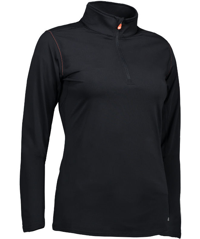 Geyser Warm Trainer Dametrøje Sort