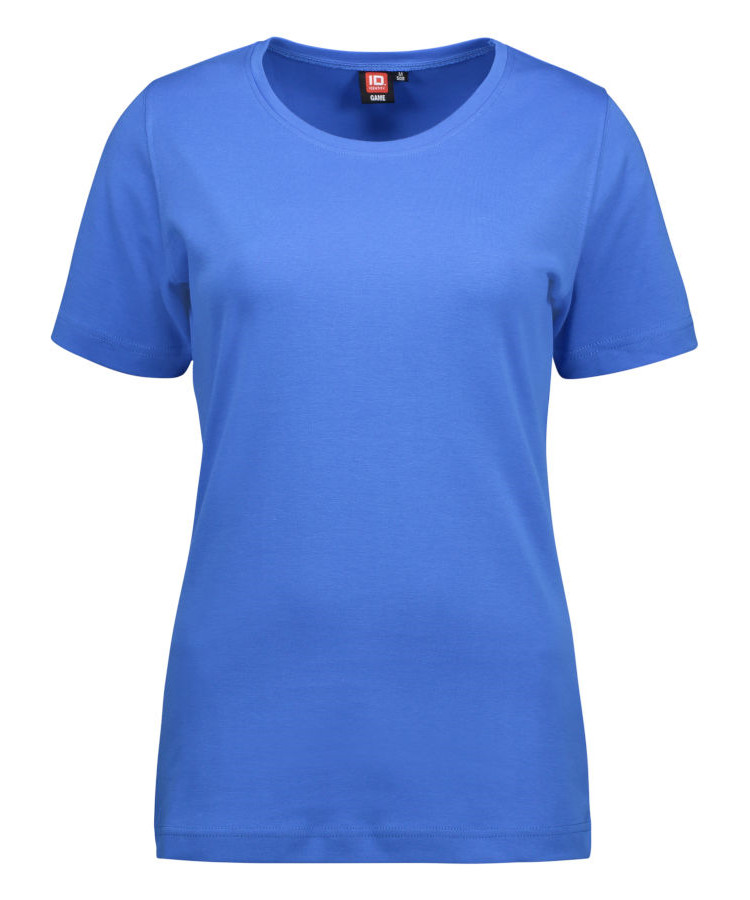 ID T-shirt - dame (Azur, L) billede