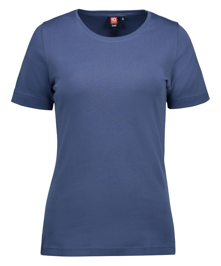 ID T-shirt - dame (Indigo, 2XL) billede