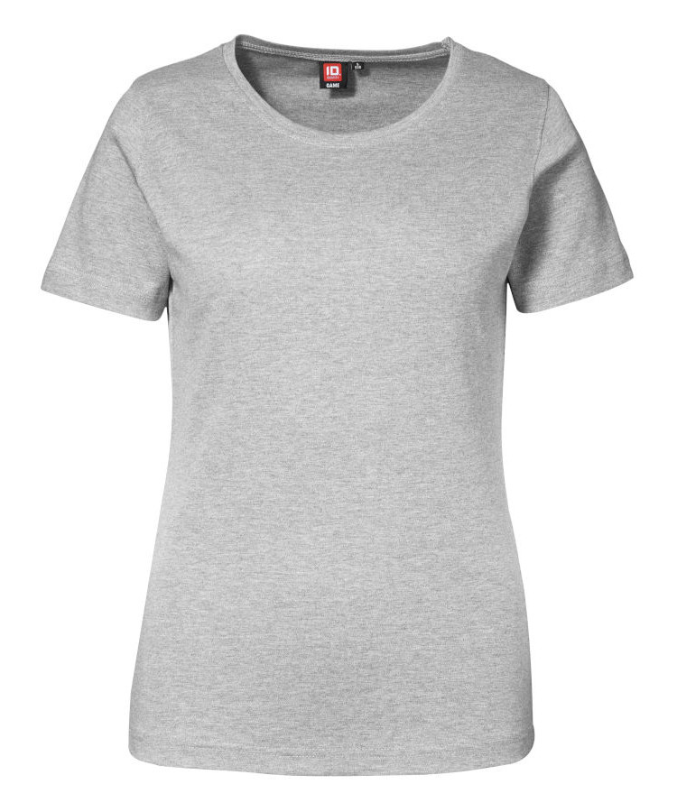 ID T-shirt - dame (Grå, L) billede